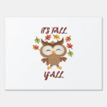 It’s Fall Y’all Quote Trendy Sign