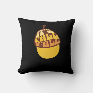 It’s Fall Y’all Retro Classic Style Throw Pillow
