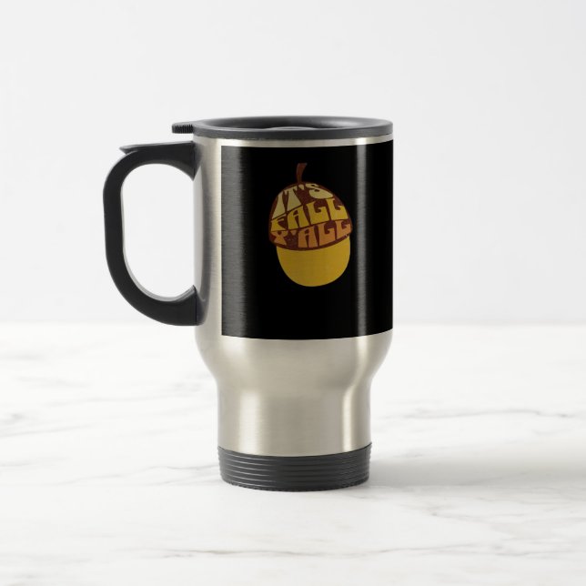 It’s Fall Y’all Retro Classic Style Travel Mug (Left)