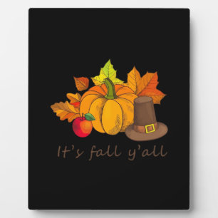 It’s Fall Y’all Retro Style Plaque