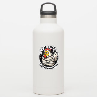 It s Fine Funny Chicken Sticker