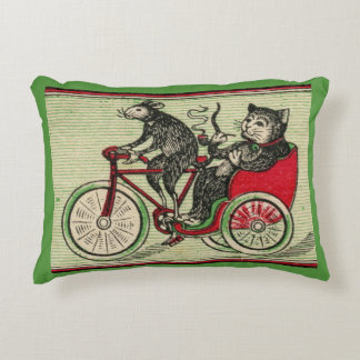 It’s good to be the cat accent pillow