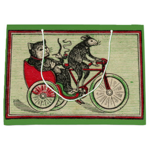 It’s good to be the cat large gift bag