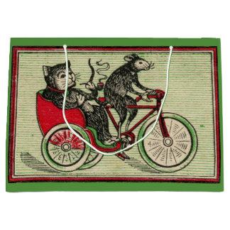 It’s good to be the cat large gift bag