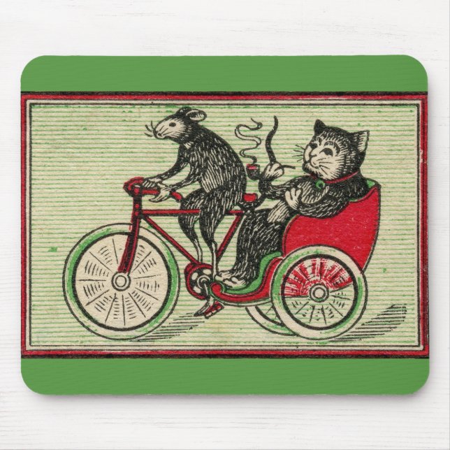 It’s good to be the cat mouse pad (Front)