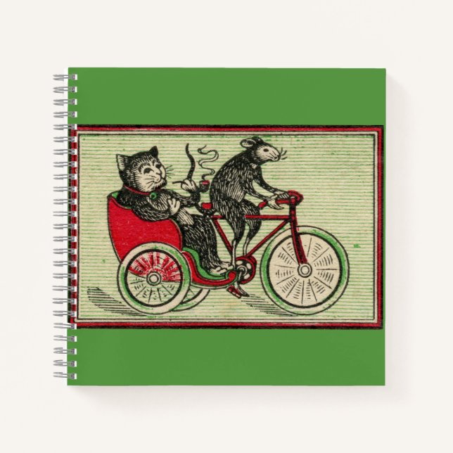 It’s good to be the cat notebook (Front)