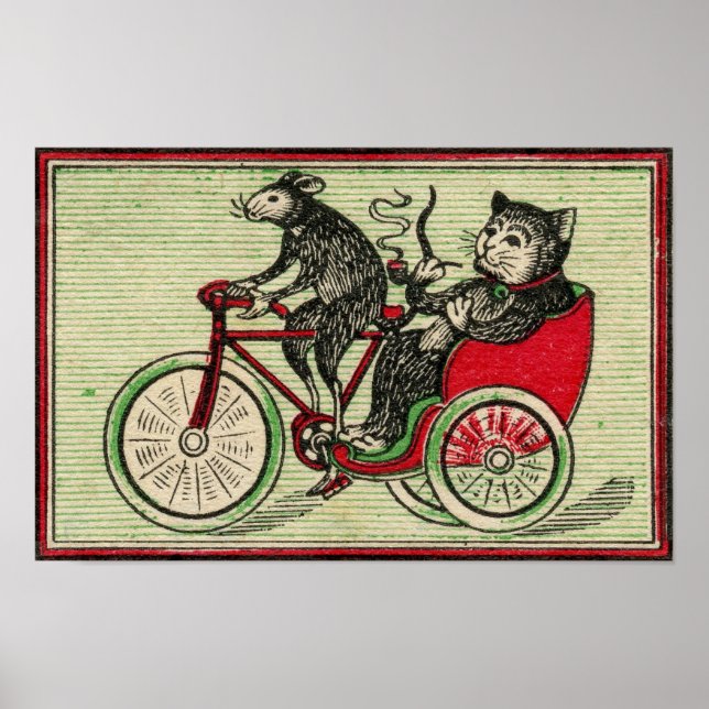 It’s good to be the cat poster (Front)