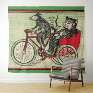 It’s good to be the cat tapestry