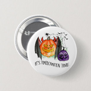 It’s Halloween time Button