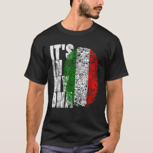 It s In My DNA Italian Gift Sicilian Pride Italia T-Shirt