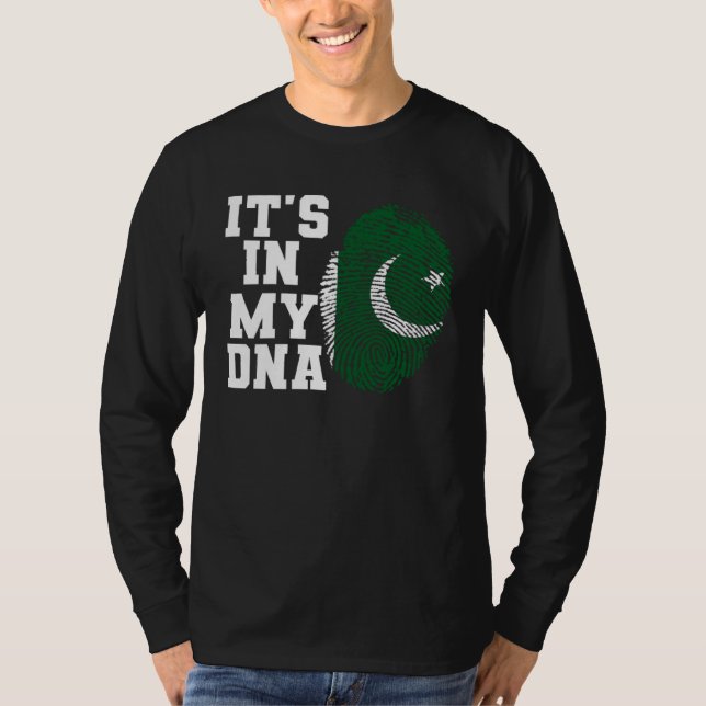 It s In My DNA Pakistani Flag pakistan T-Shirt (Front)