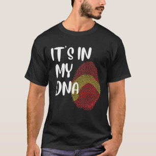 It s In My DNA Spanish Proud Español Spanish Flag T-Shirt