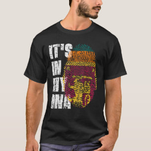 It S In My Dna Sri Lanka Flag Sri Lankan T-Shirt