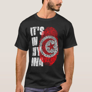 It S In My Dna Tunisia Flag Tunisian T-Shirt