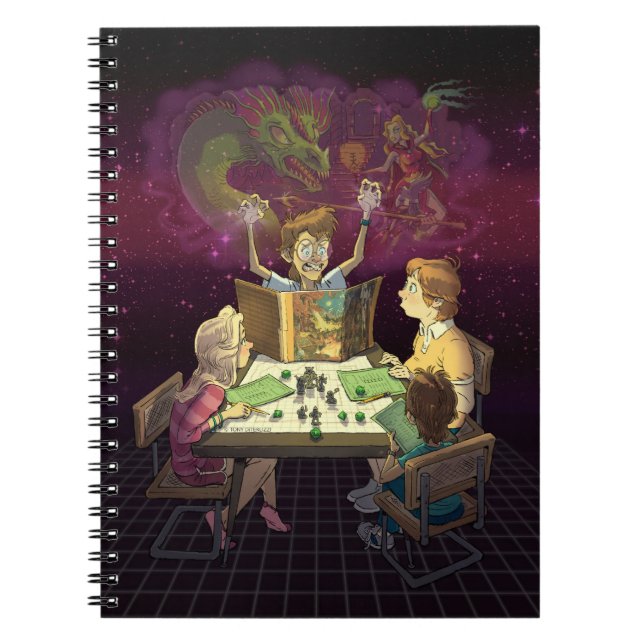 “It’s Just a Fantasy” 6.5 x 8.75" Notebook (Front)