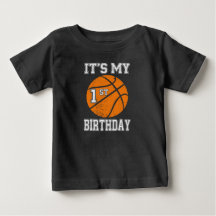 It’s My 1st Birthday Basketball Design