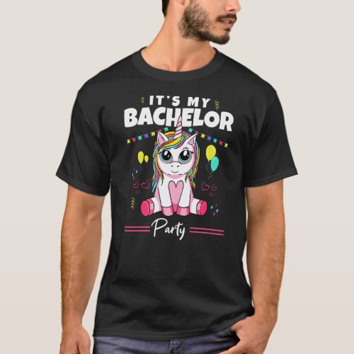 It S My Bachelor Party For Men Naughty Funny Groom T_Shirt