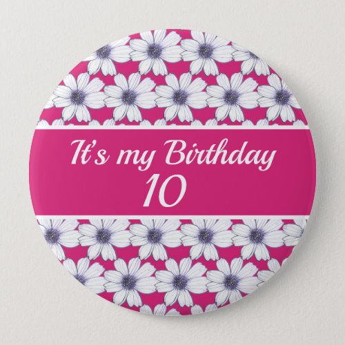 Its my Birthday Custom Birthday Button