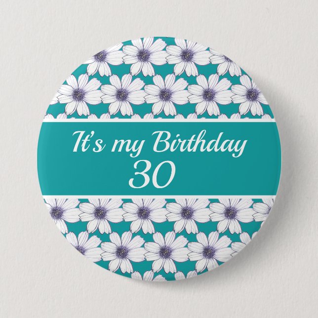 It’s my Birthday Custom Birthday Button (Front)