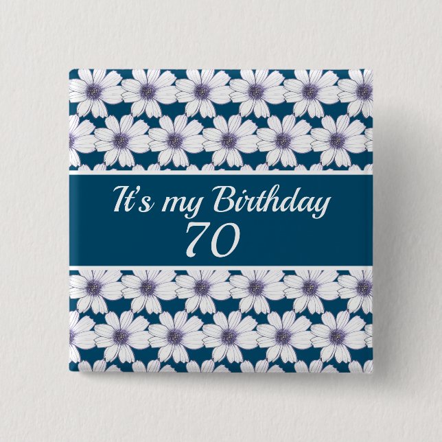 It’s my Birthday Custom Birthday Button (Front)