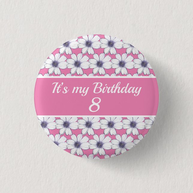 It’s my Birthday Custom Birthday Button (Front)