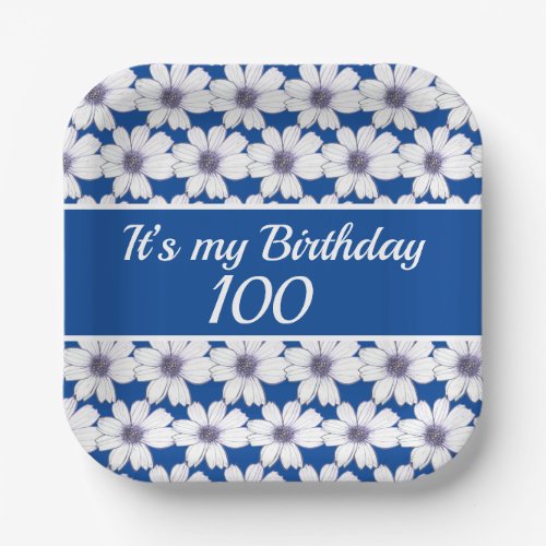 Its my Birthday Custom Birthday Paper Plates