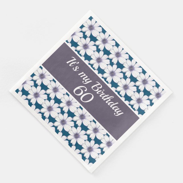 It’s my Birthday Custom Birthday Party Paper Dinner Napkins (Corner)