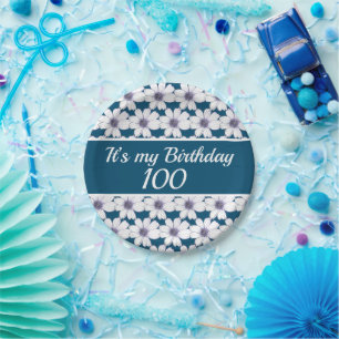 It’s my Birthday Custom Birthday Party Paper Plates