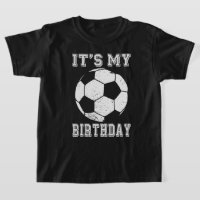 It’s My Birthday Soccer Design