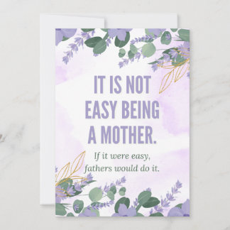 "It’s Not Easy Being a Mother" – The Golden Girls Invitation