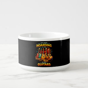 It’s Not Hoarding If It’s Guitars – Funny Musician Bowl
