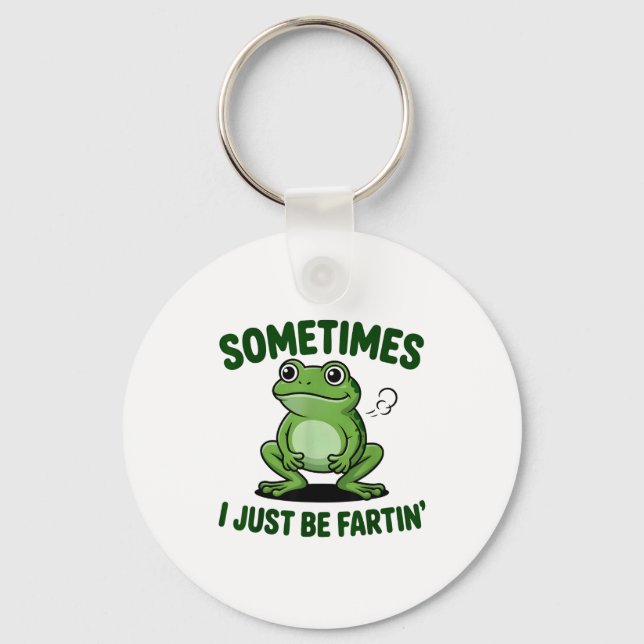 It’s Not Hoarding If It’s Lumber Carpenter Joke Te Keychain (Front)