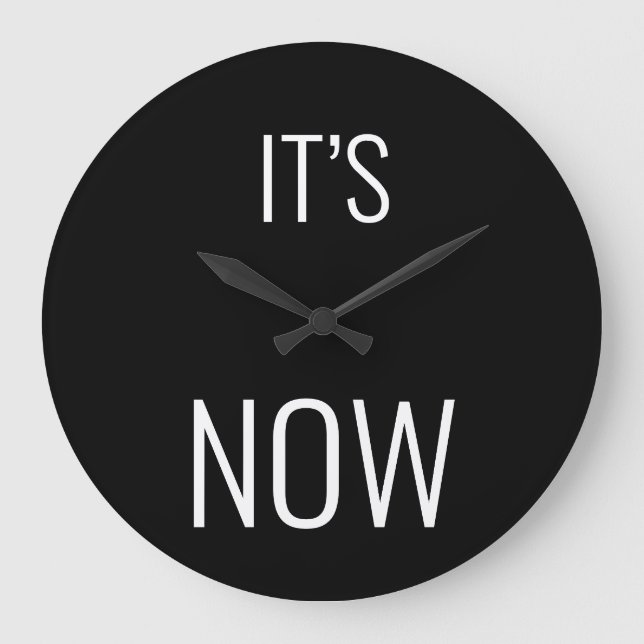 It’s Now clock (Front)