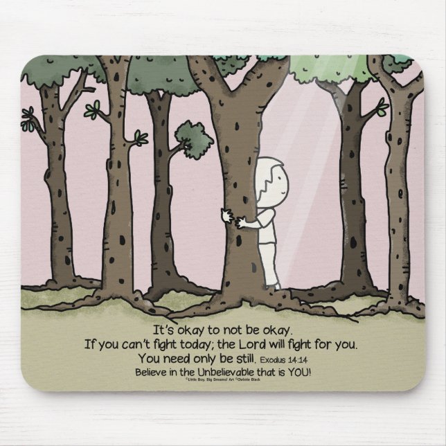 It’s Okay to Not Be Okay Mouse Pad (Front)