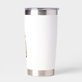 "It’s Okay to Rest – Minimalist Tiny Sleeping Cat Insulated Tumbler