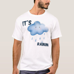 It’s Raining Aesthetic Weather T-Shirt