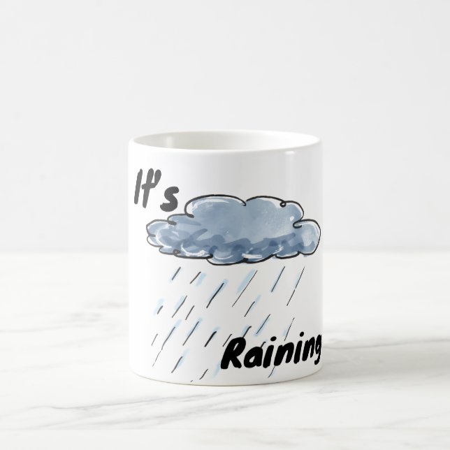 It’s Raining Cloud Coffee Mug (Center)
