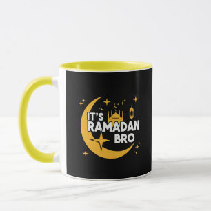 It’s Ramadan Bro Happy Fasting Islamic Crescent Mug