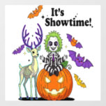 It�s Showtime Funny Halloween Wall Decal