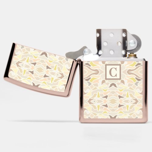Its So Ivory Abstract Pattern  Zippo Lighter