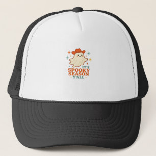 It’s Spooky Season Y’all Cowboy Boo Trucker Hat