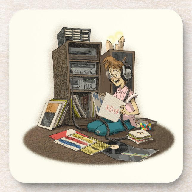 “It’s Still Rock & Roll to Me” Coasters (Set of 6) (Front)