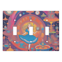It’s Tea Time Alice Light Switch Cover