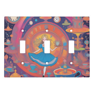 It’s Tea Time Alice Light Switch Cover
