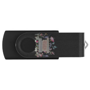 It’s The Heart That Opens The Gates, Floral Garden Flash Drive