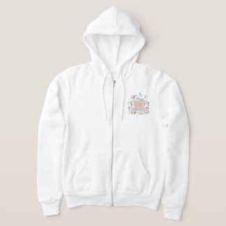 It’s The Heart That Opens The Gates, Floral Garden Hoodie