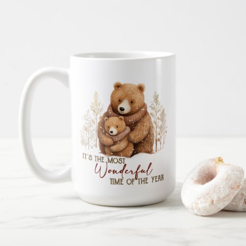 Its the Most Wonderful Time of the Year Bears Coffee Mug