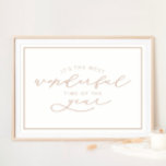 It’s the Most Wonderful Time of the Year Christmas Poster<br><div class="desc">We are always adding new designs daily!</div>