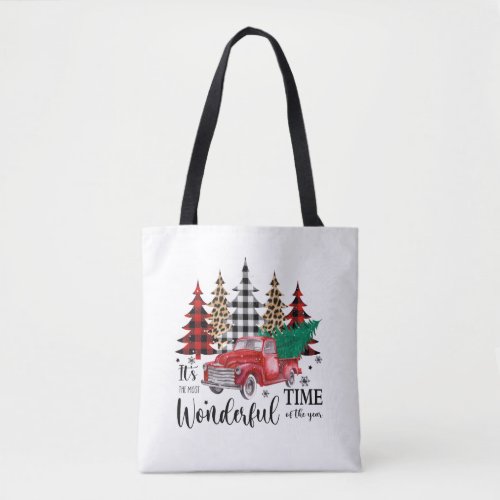 Its the Most Wonderful Time of the Year Christmas Tote Bag