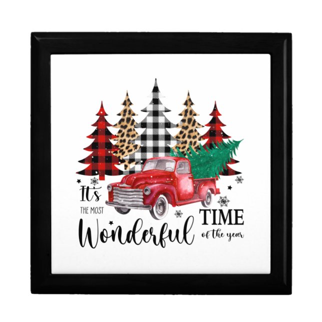 It’s the Most Wonderful Time of the Year Keepsake  Gift Box (Front)